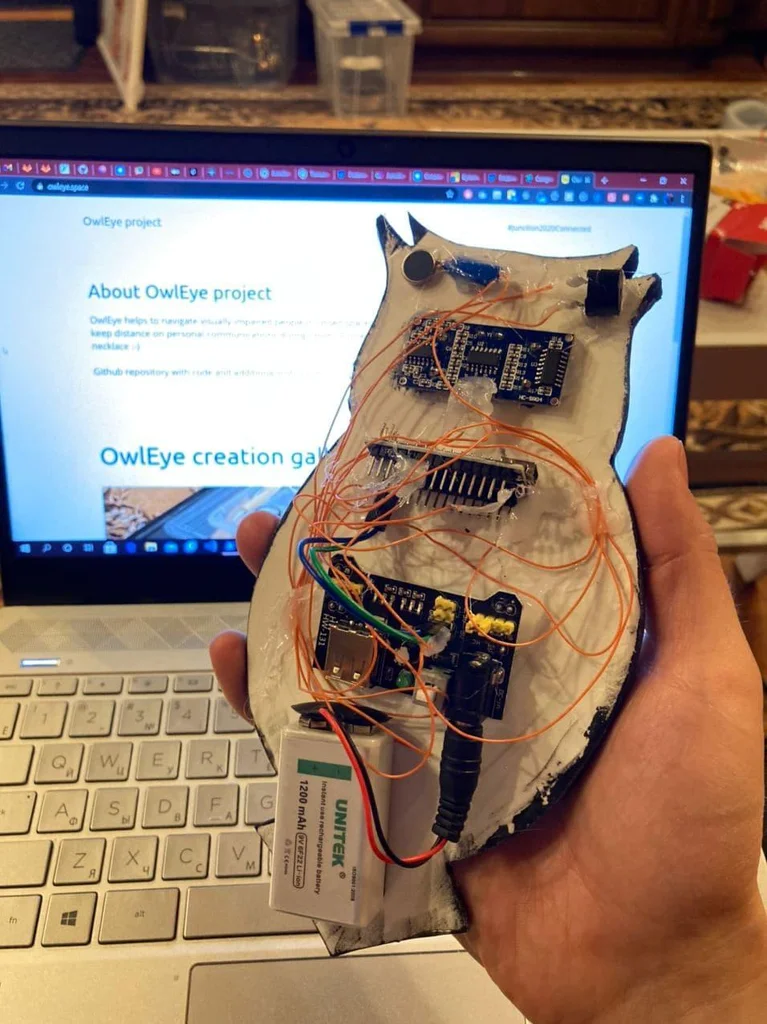 Ожерелье OwlEye — помощь слабовидящим - 10 Ожерелье OwlEye — помощь слабовидящим - 10