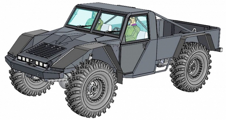 Создатель легендарного «Шерпа» разработал новый вездеход: 240 л.с., запас хода 1200 км и почти полуметровый клиренс - 2 Создатель легендарного «Шерпа» разработал новый вездеход: 240 л.с., запас хода 1200 км и почти полуметровый клиренс
