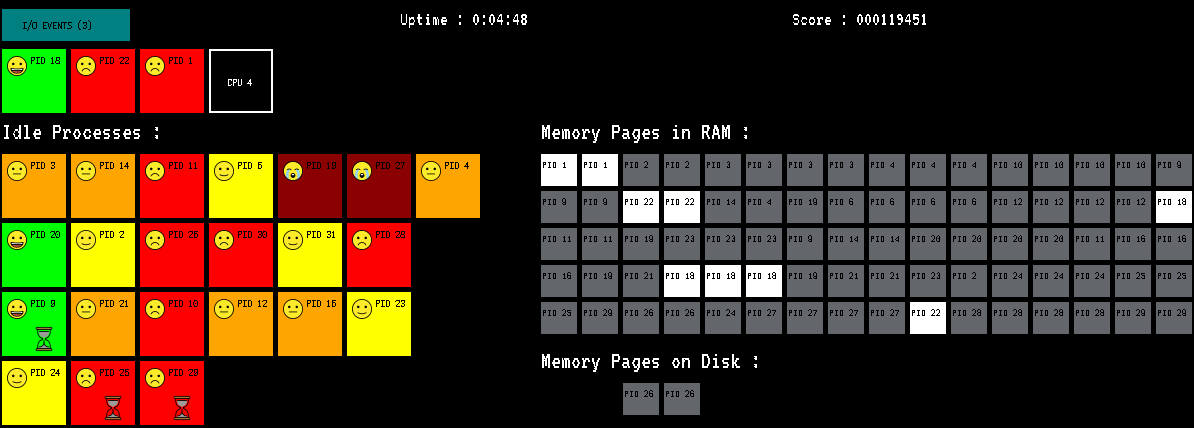 Интерфейс игры