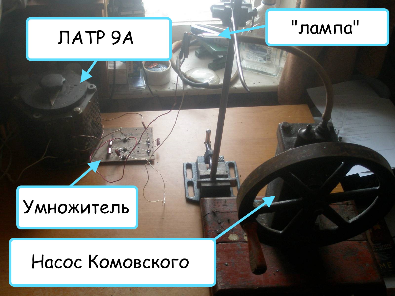 Моя примитивная установка.