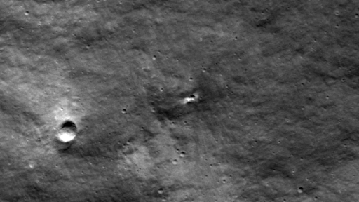 В NASA показали спутниковое фото места падения «Луны-25»