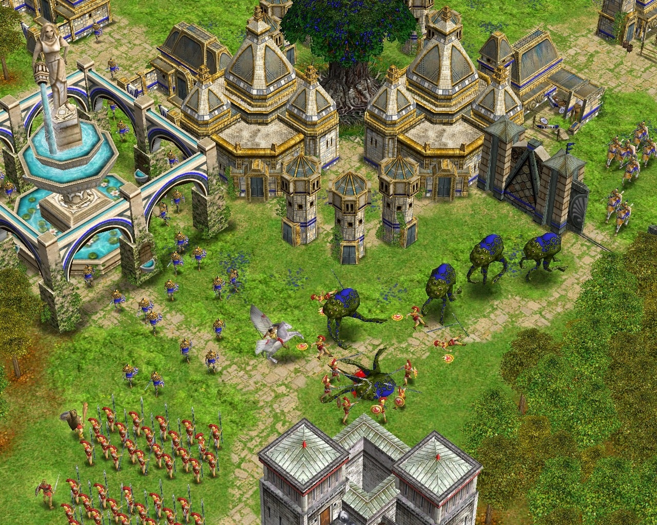 История компьютерных стратегий. Часть 10. «Age of Mythology»: древние боги, шогготы и рептилоиды в одном флаконе - 13 История компьютерных стратегий. Часть 10. «Age of Mythology»: древние боги, шогготы и рептилоиды в одном флаконе - 13