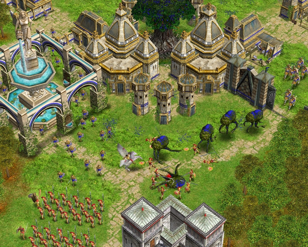 История компьютерных стратегий. Часть 10. «Age of Mythology»: древние боги, шогготы и рептилоиды в одном флаконе - 13