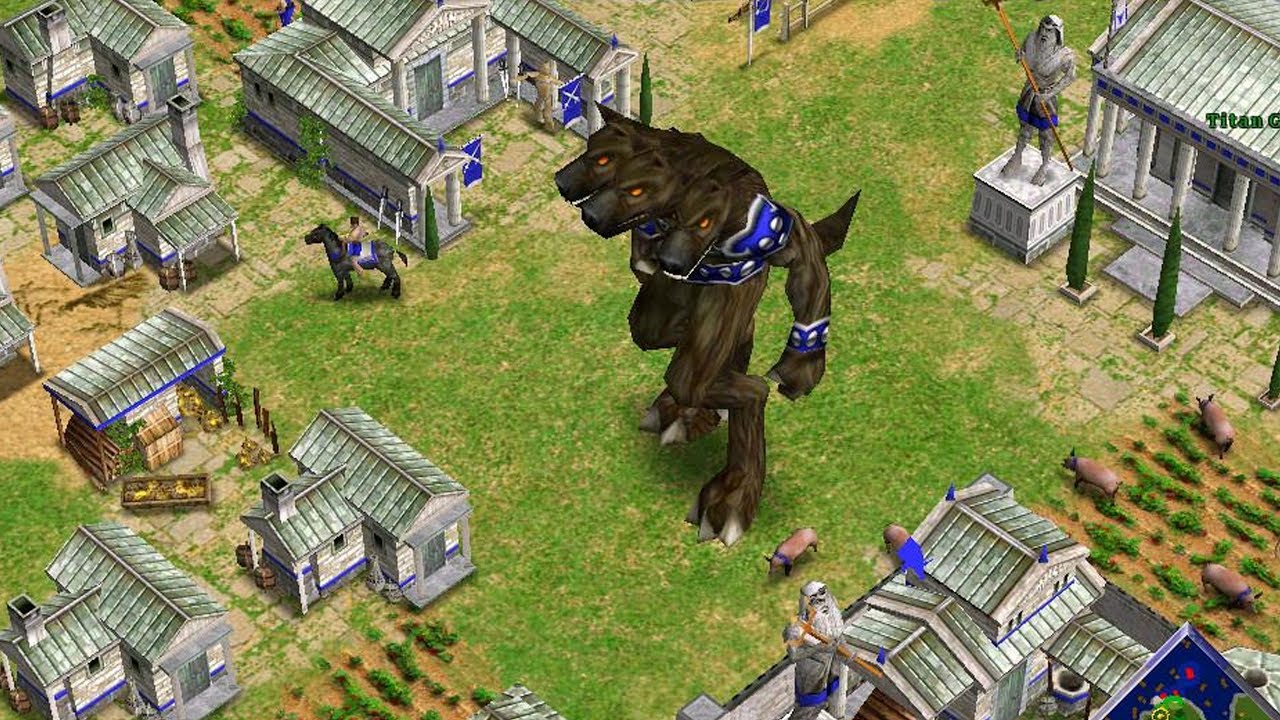 История компьютерных стратегий. Часть 10. «Age of Mythology»: древние боги, шогготы и рептилоиды в одном флаконе - 5 История компьютерных стратегий. Часть 10. «Age of Mythology»: древние боги, шогготы и рептилоиды в одном флаконе - 5