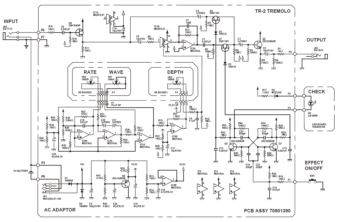 Классическое гитарное тремоло на транзисторах - 19