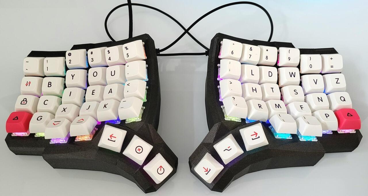 Ergohaven Remnant programmable ergonomic keyboard - The Terminal Programmer