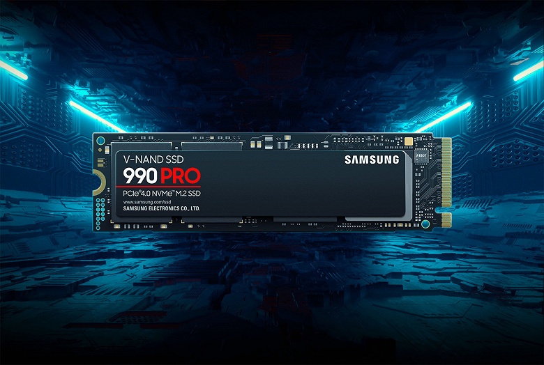 Лучший SSD Samsung теперь в максимальном объёме. Samsung 990 Pro 4TB появился в продаже