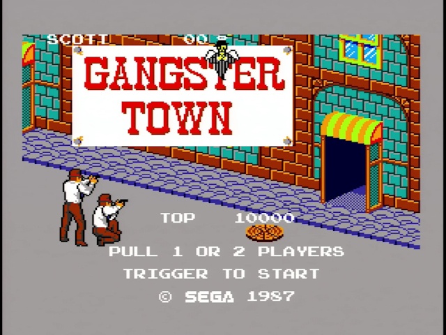 Титульный экран города гангстеров
