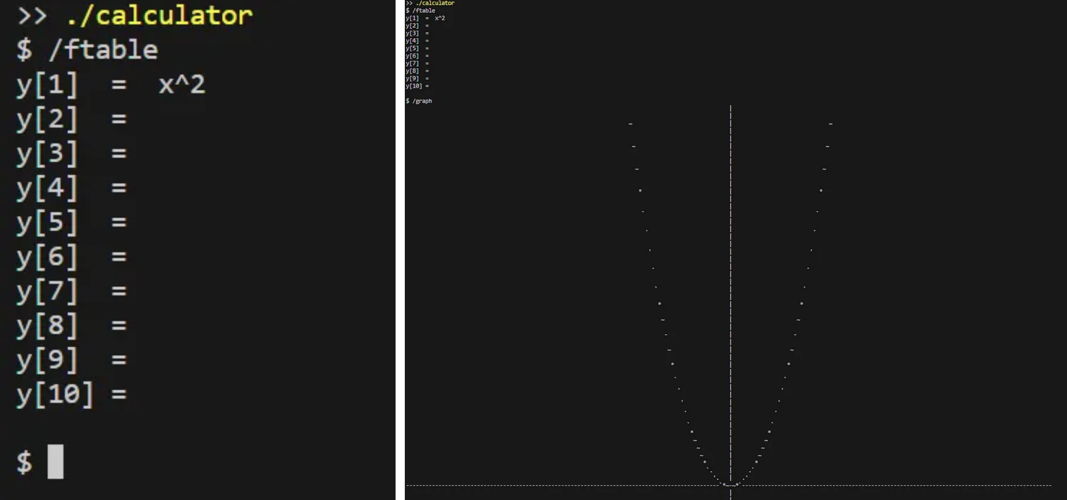 Пишем графический ASCII-калькулятор с помощью стандартной библиотеки Си - 10