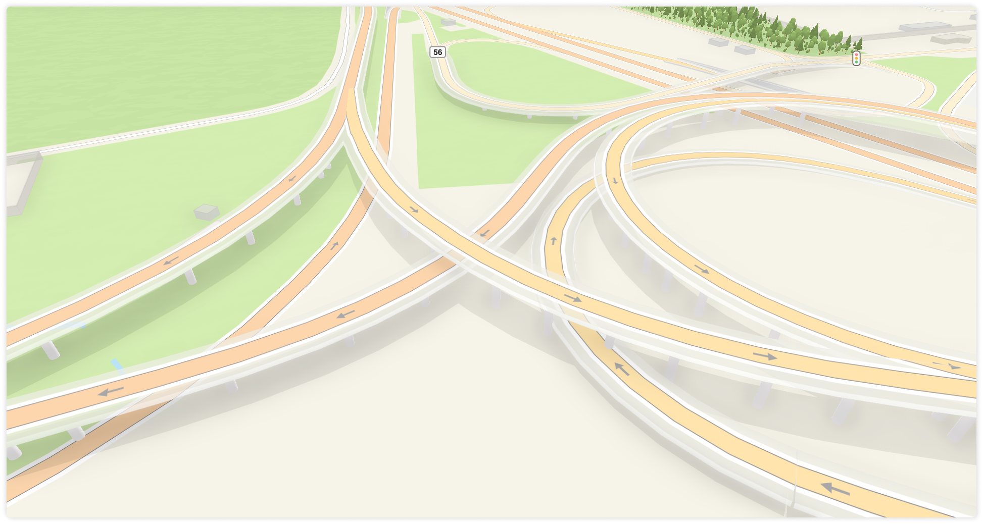 Рендеринг трёхмерных развязок, мостов и тоннелей для реалистичных карт - 4