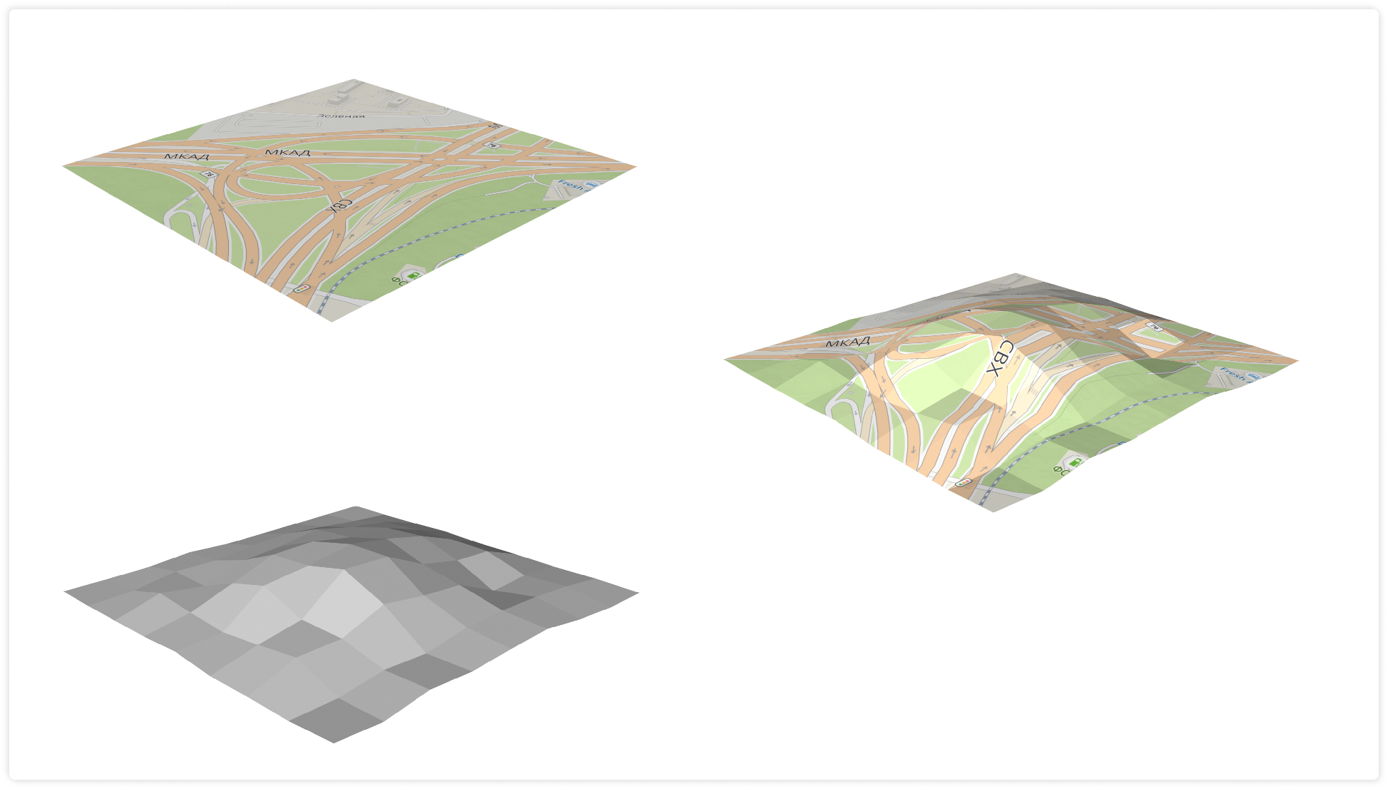 Рендеринг трёхмерных развязок, мостов и тоннелей для реалистичных карт - 8