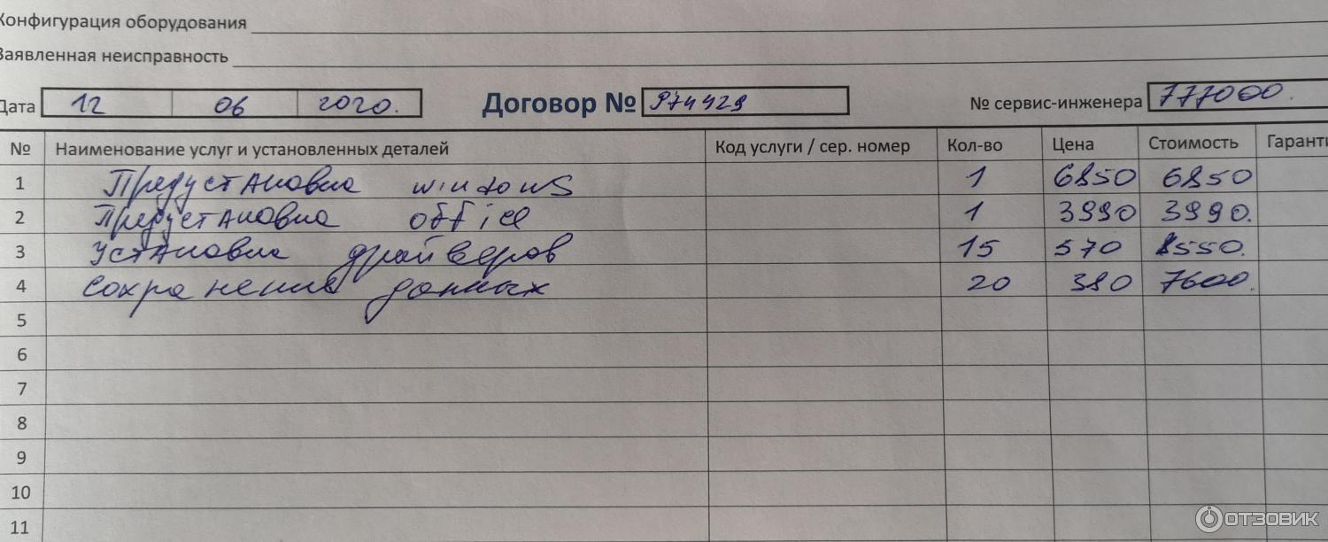 Обычно к стандартному набору услуг по переустановке добавляется «сохранение данных» за каждые N ГБ. В противном случае, жесткий диск полностью очищается.