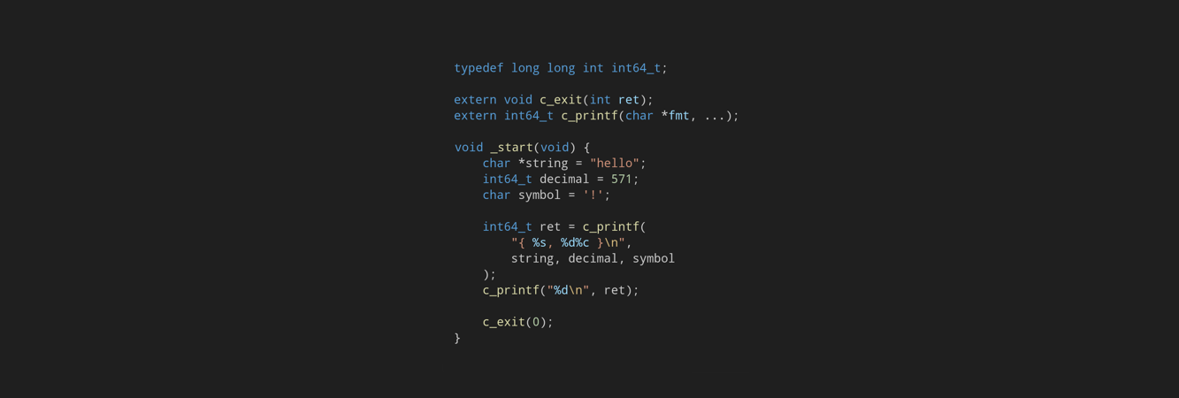 Пишем printf на языке ассемблера FASM - 1