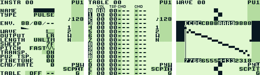 Музыкальные редакторы на портативках: LSDj, LGPT и EBT - 7