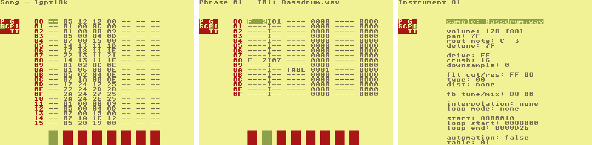 Музыкальные редакторы на портативках: LSDj, LGPT и EBT - 8