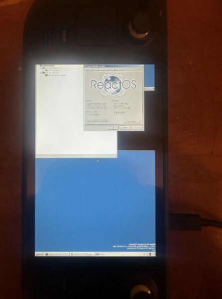 «Windows с открытым исходным кодом» ReactOS загружается на iPhone и работает на Steam Deck 