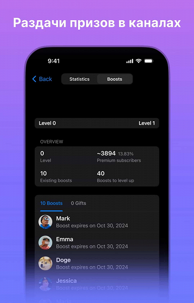 Большое обновление Telegram: розыгрыши призов в каналах и бесплатная подписка Premium - 3 Большое обновление Telegram: розыгрыши призов в каналах и бесплатная подписка Premium