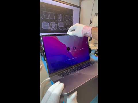 Фиолетовые вертикальные линии: экраны MacBook Pro выходят из строя из-за пыли - 2