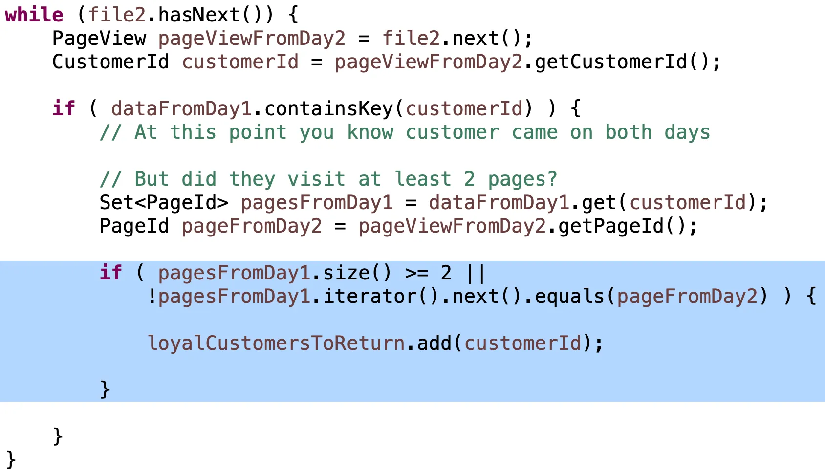Моя любимая задача для собеседований по программированию - 7 Моя любимая задача для собеседований по программированию - 7