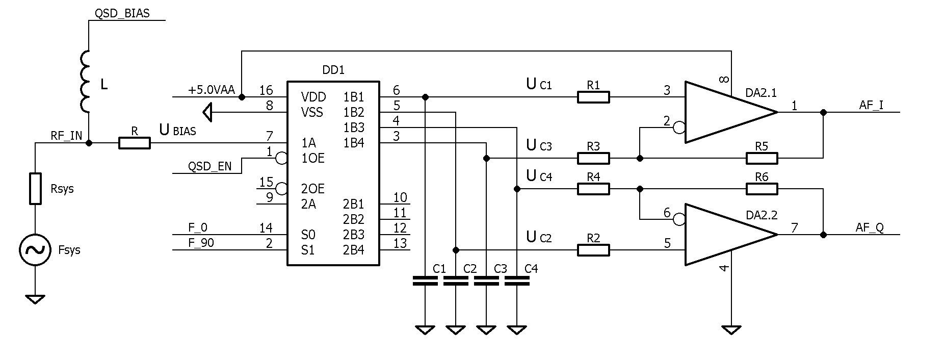 Проект «Селенит». Часть 2: Квадратурный смеситель - 5 Проект «Селенит». Часть 2: Квадратурный смеситель - 5