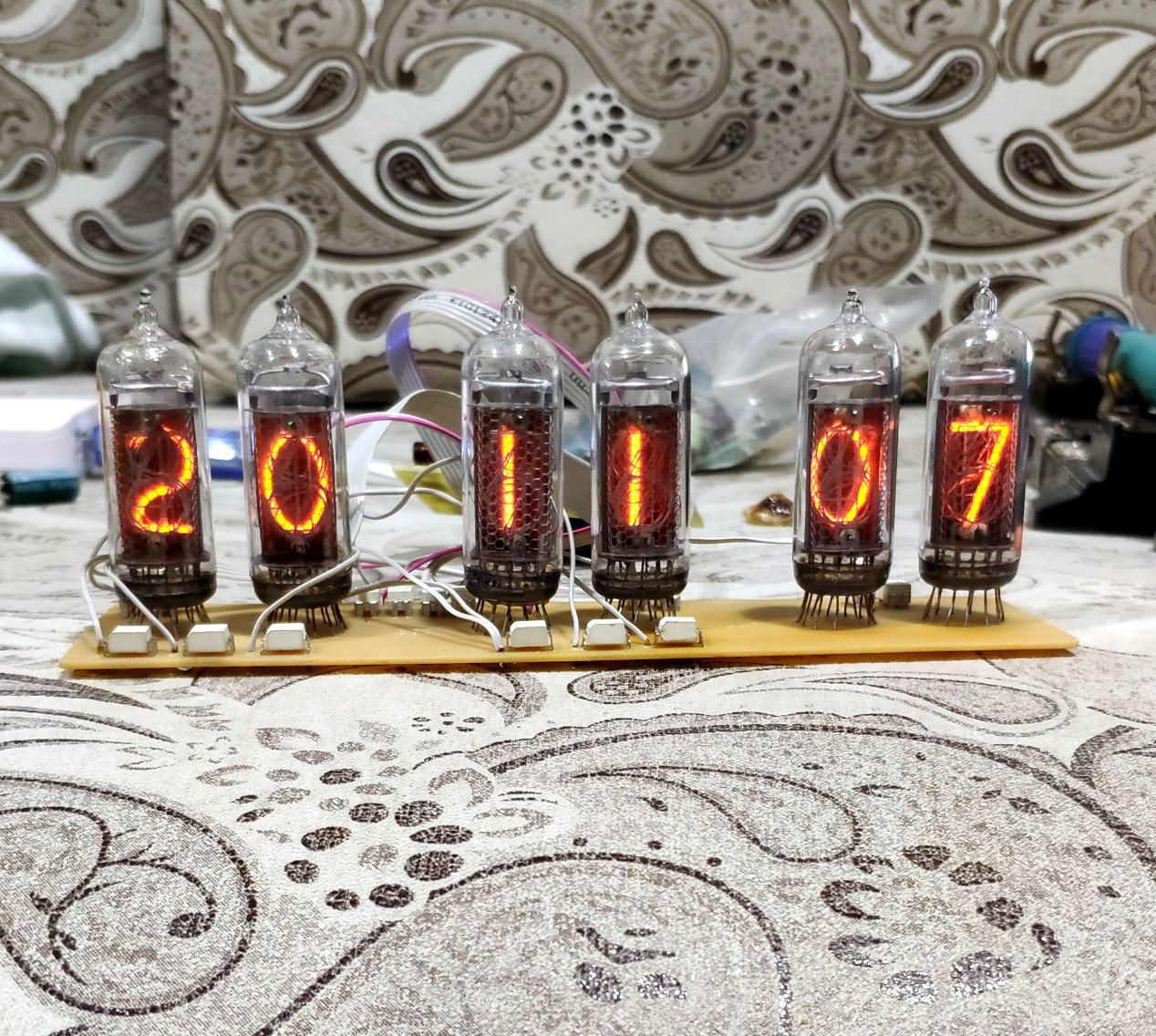 Технологии прошлого и настоящего: как я сделал Nixie Clock с самодельным драйвером на ESP8266 - 14