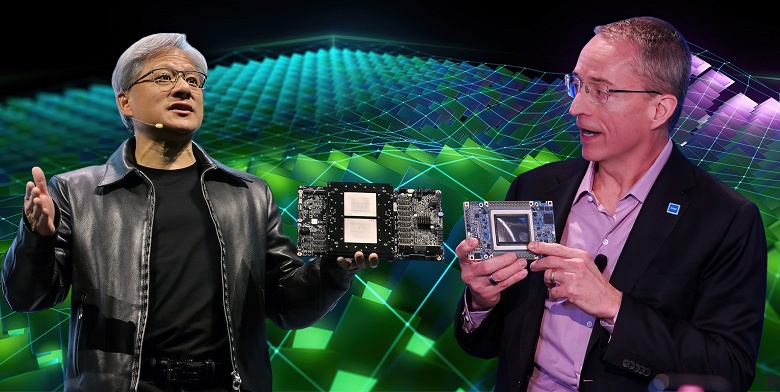 Глава Intel заявил, что Nvidia просто повезло занять трон на рынке ИИ, и сама Intel вполне могла бы быть там 