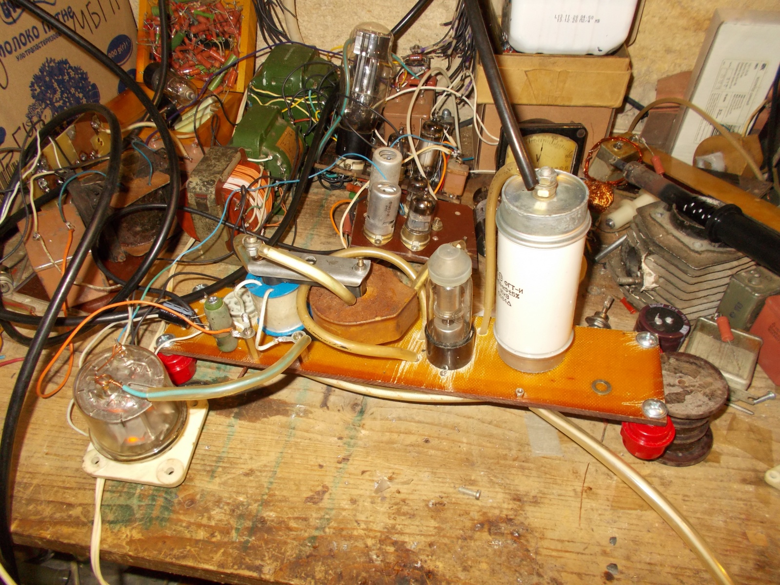 Ламповый дисплей для компьютера. Часть 2 – ускорение и фокусировка электронов в ЭЛТ - 3 image