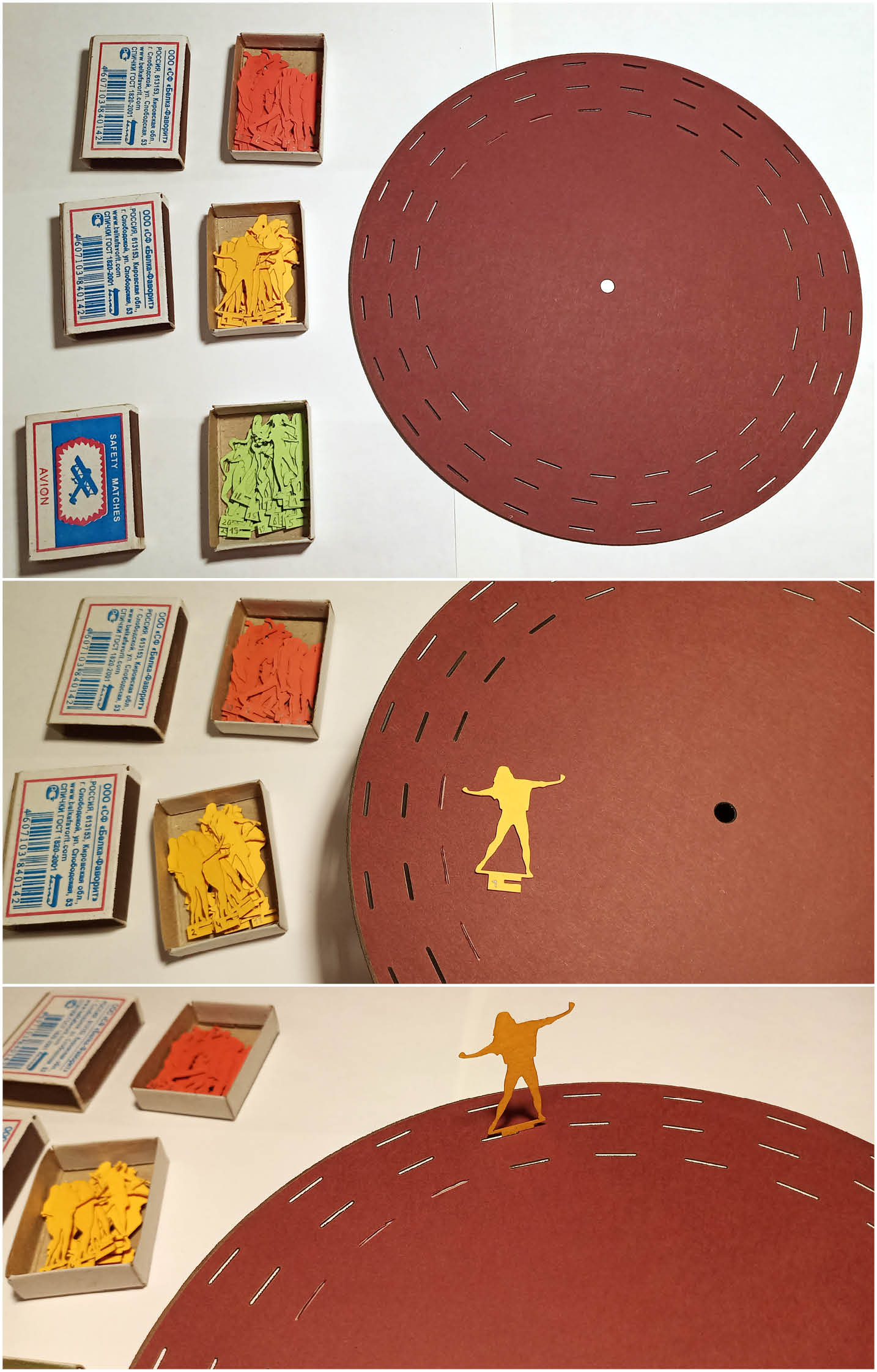 Новогодний DIY «Я танцую прямо на столе». Делаем свою настольную дискотеку — зоотроп - 24 Новогодний DIY «Я танцую прямо на столе». Делаем свою настольную дискотеку — зоотроп - 24