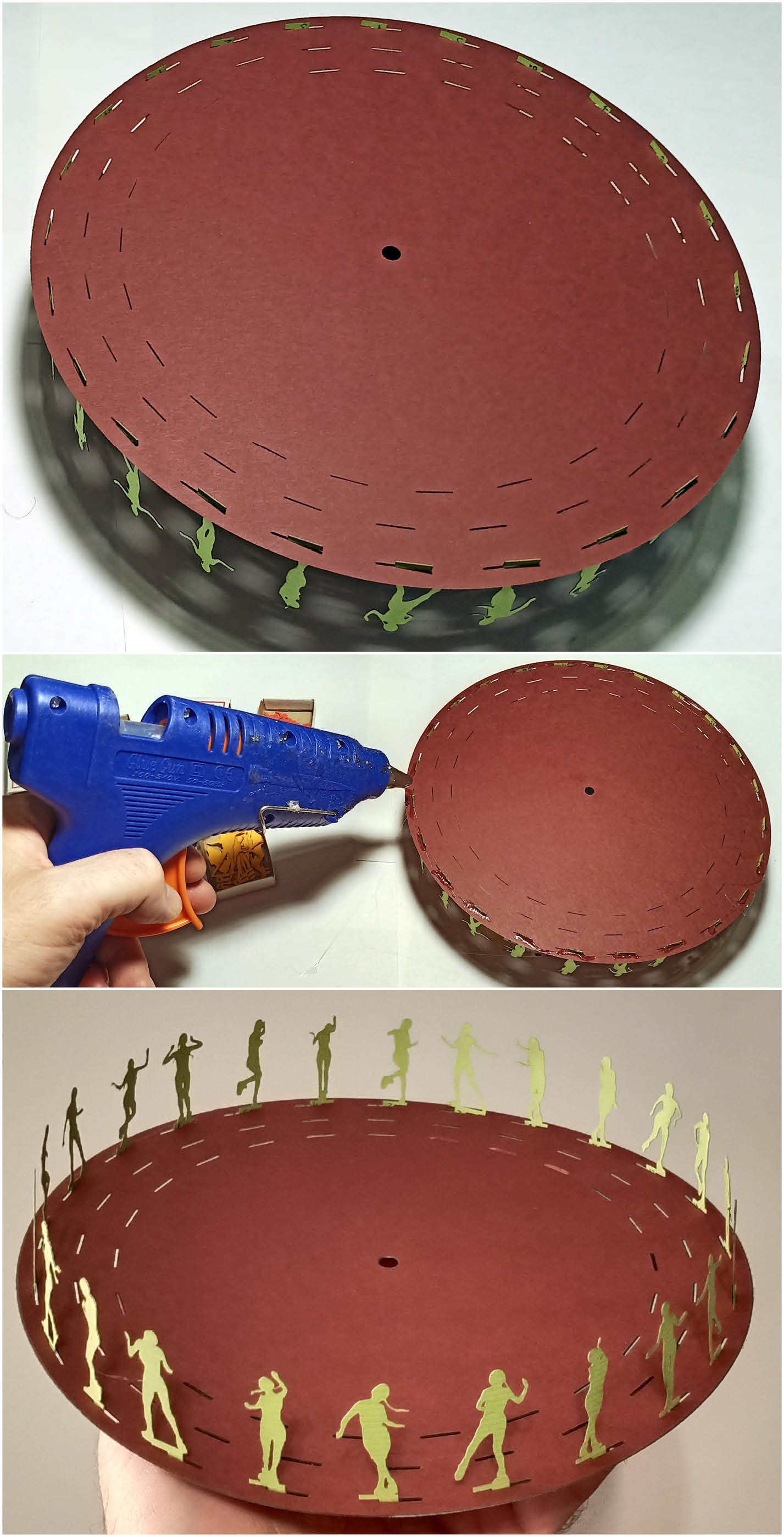 Новогодний DIY «Я танцую прямо на столе». Делаем свою настольную дискотеку — зоотроп - 26 Новогодний DIY «Я танцую прямо на столе». Делаем свою настольную дискотеку — зоотроп - 26