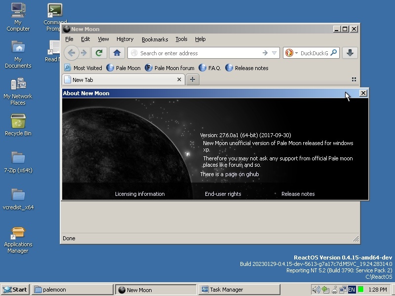 Еще один год из жизни ReactOS - 17 Еще один год из жизни ReactOS - 17