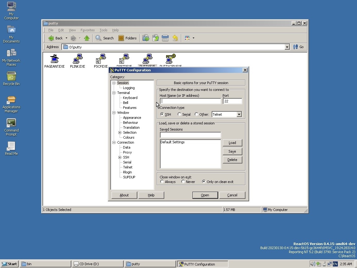 Еще один год из жизни ReactOS - 20 Еще один год из жизни ReactOS - 20