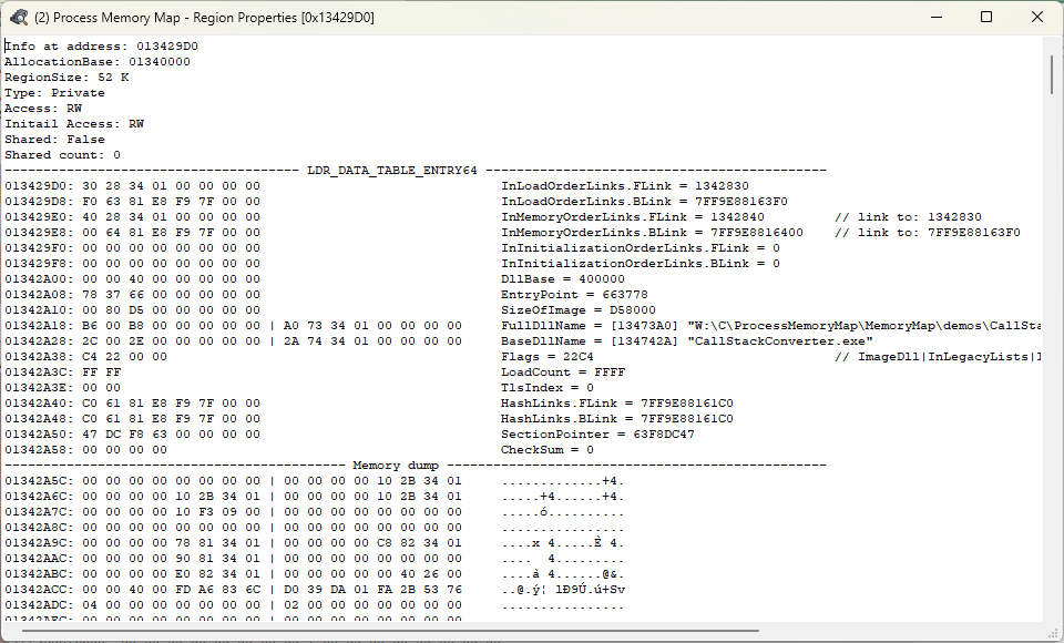 Process Memory Map - 3