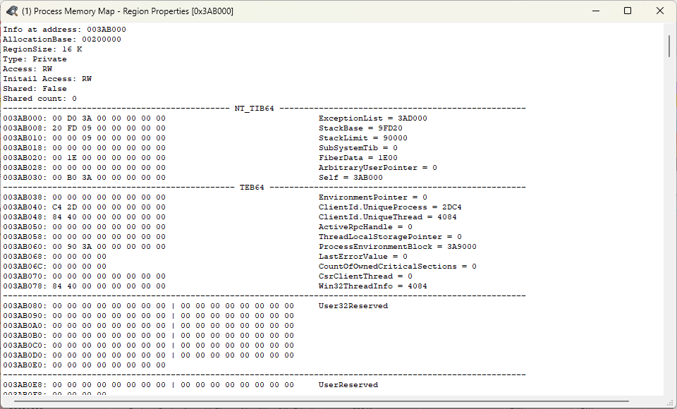 Process Memory Map - 8