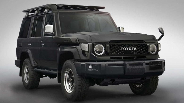 Представлен особый Toyota Land Cruiser 70 в честь 40-летия модели