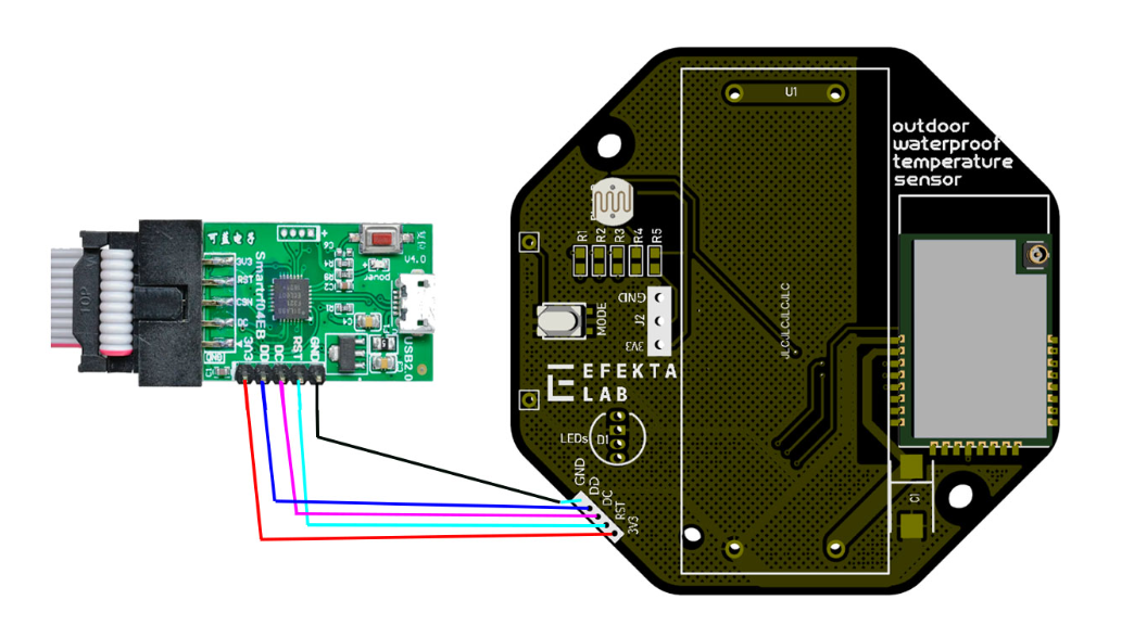 Zigbee датчик температуры для бассейна - 16