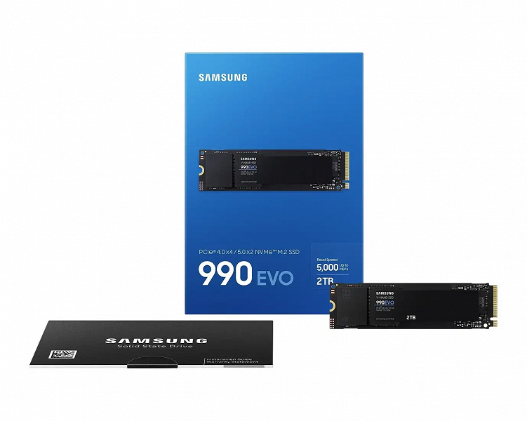 SSD Samsung 990 EVO появился на украинском сайте производителя и на Amazon до анонса