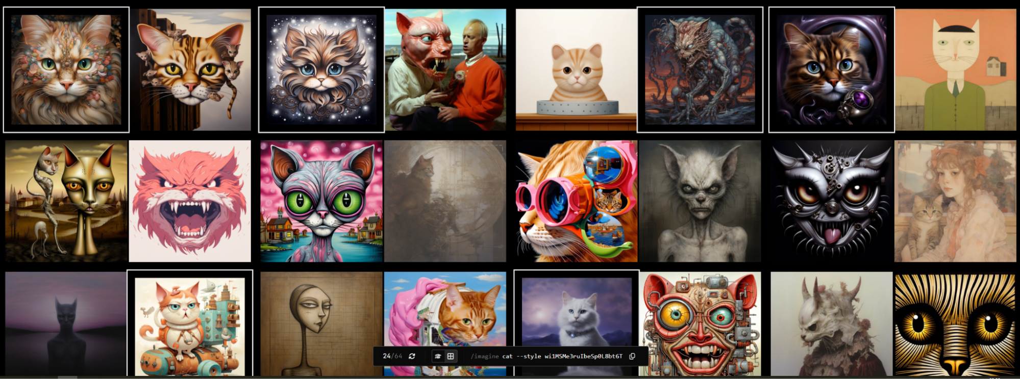 Вестник Midjourney: новая документация, генерация фрагментов и тюнер стилей - 10