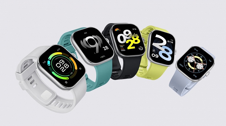 Не такие дешёвые, как в Китае, но по-прежнему с огромным экраном AMOLED, GPS, датчиками SpO2 и ЧСС и с 20 днями автономности. Redmi Watch 4 вышли за пределами Китая - 2 Не такие дешёвые, как в Китае, но по-прежнему с огромным экраном AMOLED, GPS, датчиками SpO2 и ЧСС и с 20 днями автономности. Redmi Watch 4 вышли за пределами Китая