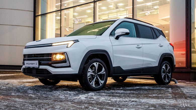 Подешевевший &laquo;Москвич 3&raquo; вошел в топ-5 самых доступных кроссоверов и внедорожников в России по версии &laquo;Автоновости дня&raquo;