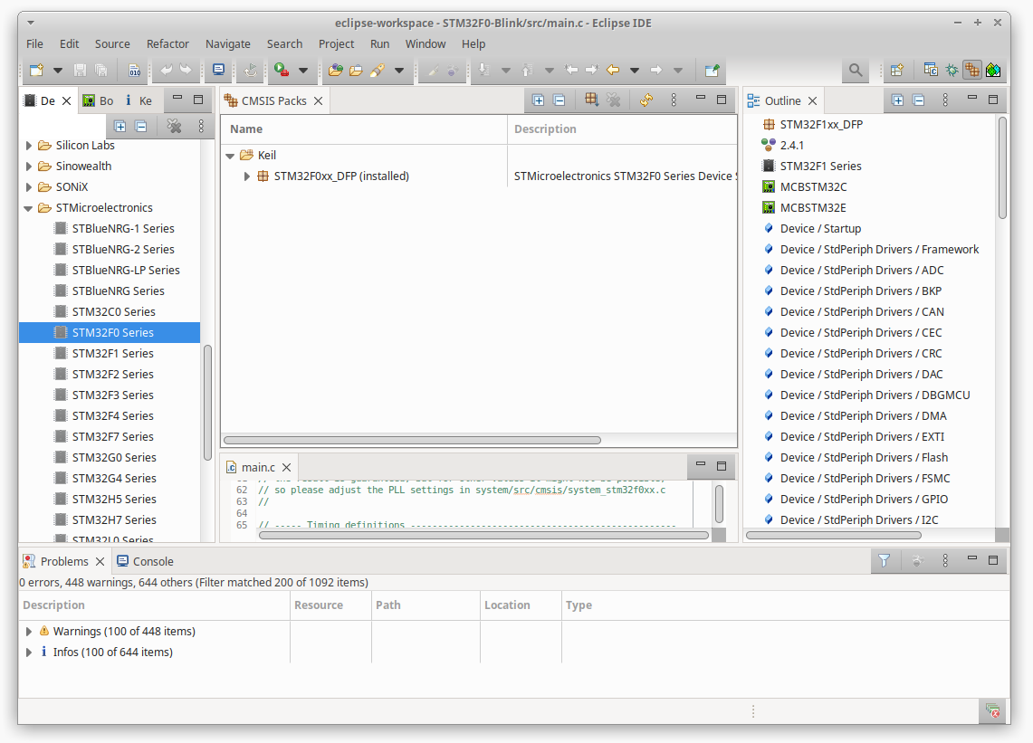 STM32. Подготавливаем среду разработки в Linux - 41 STM32. Подготавливаем среду разработки в Linux - 41