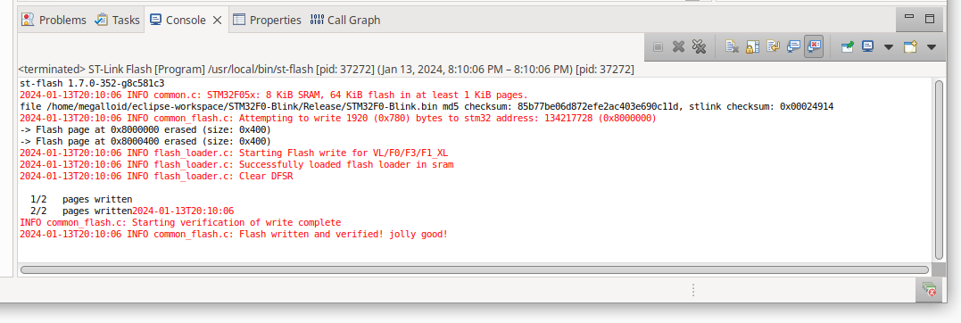 STM32. Подготавливаем среду разработки в Linux - 47 STM32. Подготавливаем среду разработки в Linux - 47
