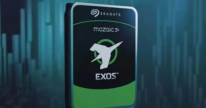 Представлен жёсткий диск Seagate Exos емкостью 30 ТБ с технологией Mozaic 3+. На подходе модели 50 ТБ+