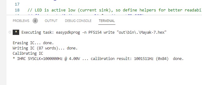 Осваиваем 3-рублёвые микроконтроллеры PADAUK - 27 image