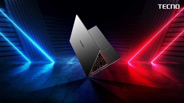 В России вышли новые ноутбуки Tecno Megabook T1 в двух размерах на процессорах AMD Ryzen 7 и Intel Core i5-12450H