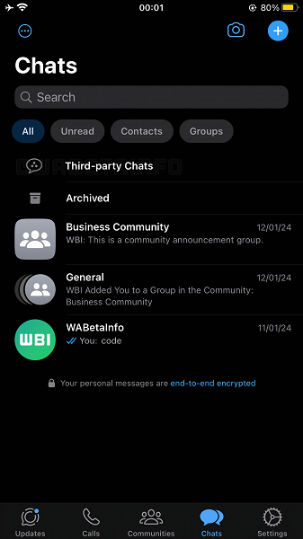 В WhatsApp обнаружили поддержку «сторонних чатов» — скоро заработает возможность общения с пользователями Telegram, Signal и даже Viber