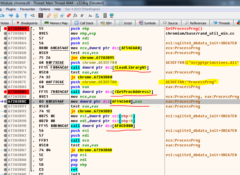 GetProcessPrng в chromium/base/rand_util_win.cc