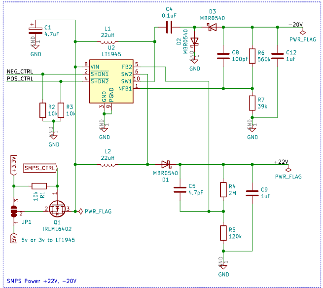 Универсальная плата для E-Ink экранов. Ч1. Разработка системы питания - 11 Универсальная плата для E-Ink экранов. Ч1. Разработка системы питания - 11