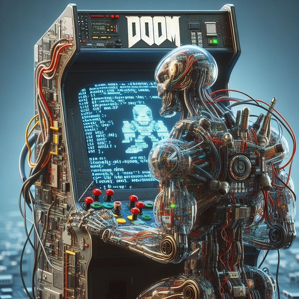GPT-4 дали поиграть в Doom без обучения. ИИ очень плохо справился с задачей — он забывал о врагах, как только они исчезали с экрана