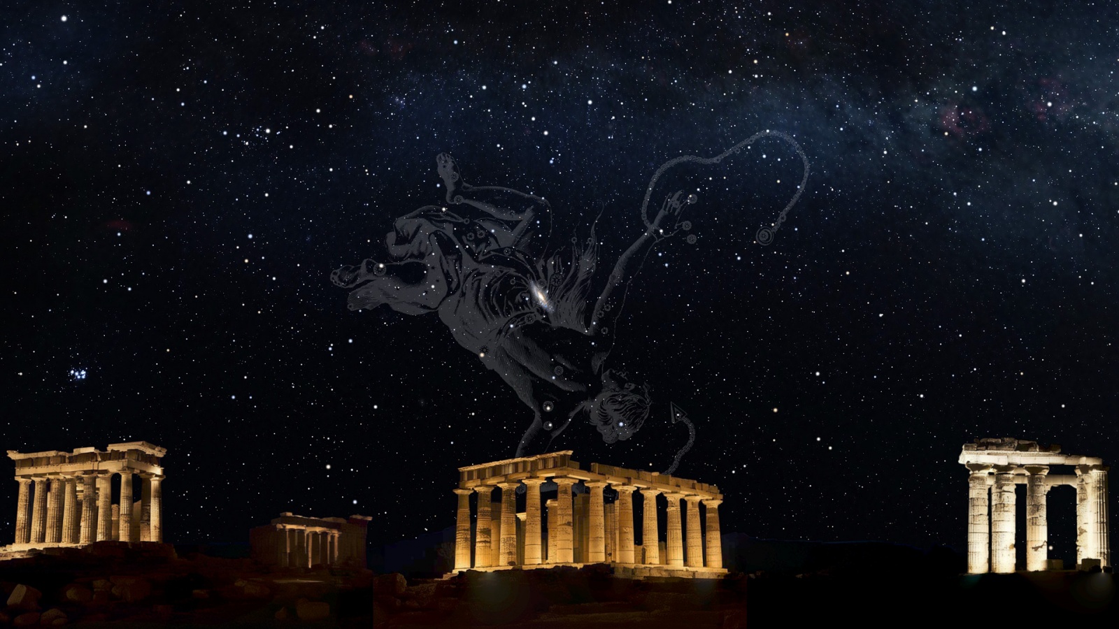 Античный взгляд на созвездие Андромеды  